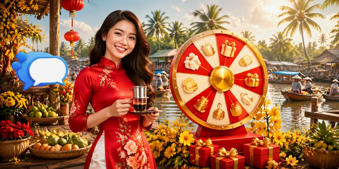 Người chơi tại vùng đồng bằng sông Cửu Long thư giãn với ly cà phê và tham gia cược roulette trực tuyến
